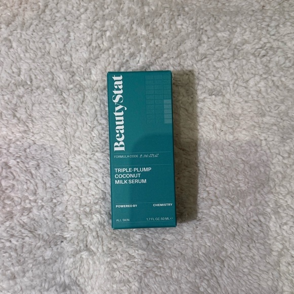 Beautystat Triple-Plump Coconut Milk Serum 50ml.  New In Box! - Picture 3 of 5